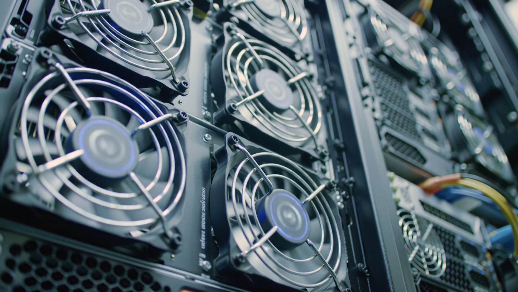 Server-Lüfter im Rechenzentrum